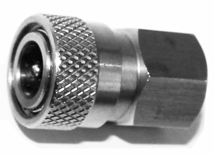 Quick disconnect female fitting. - TRINITY PAINTBALL