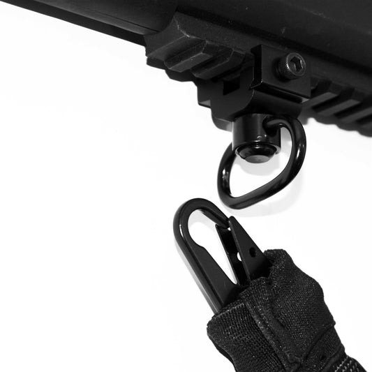 TRINITY Aluminum swivel sling adapter picatinny mounted. - TRINITY PAINTBALL