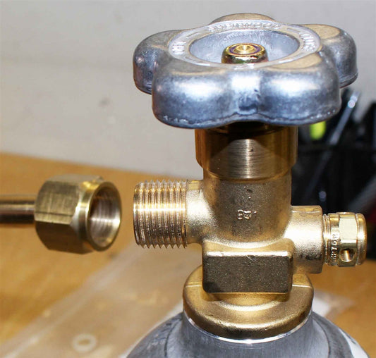 Co2 fill hose for beer brewing wine hydroponics airbrush tea aquarium and keg Co2 tanks. - TRINITY PAINTBALL