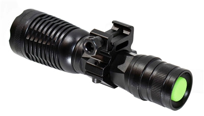 Picatinny style flashlight for paintball markers.