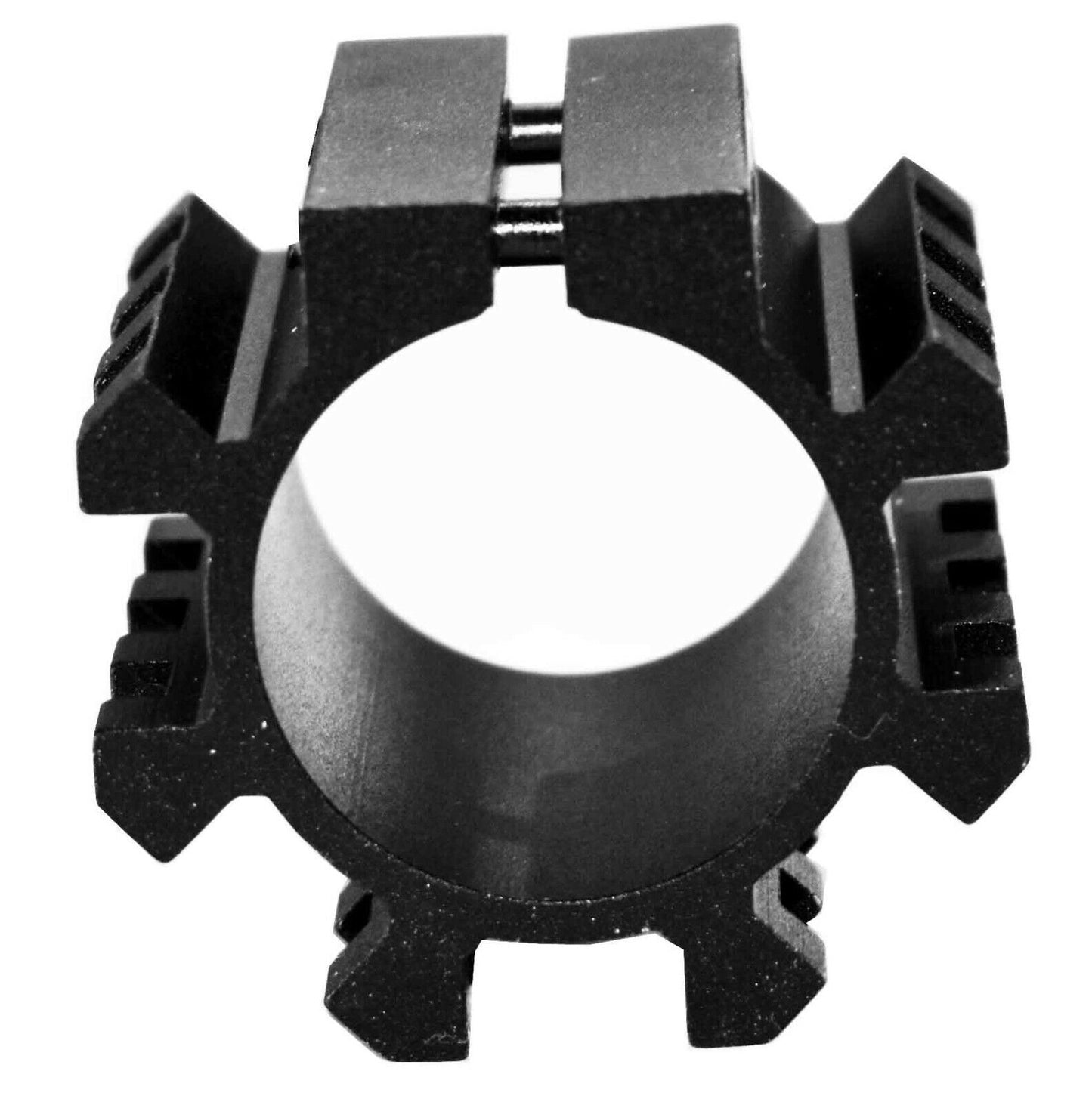 aluminum mount for paintball marker barrels.