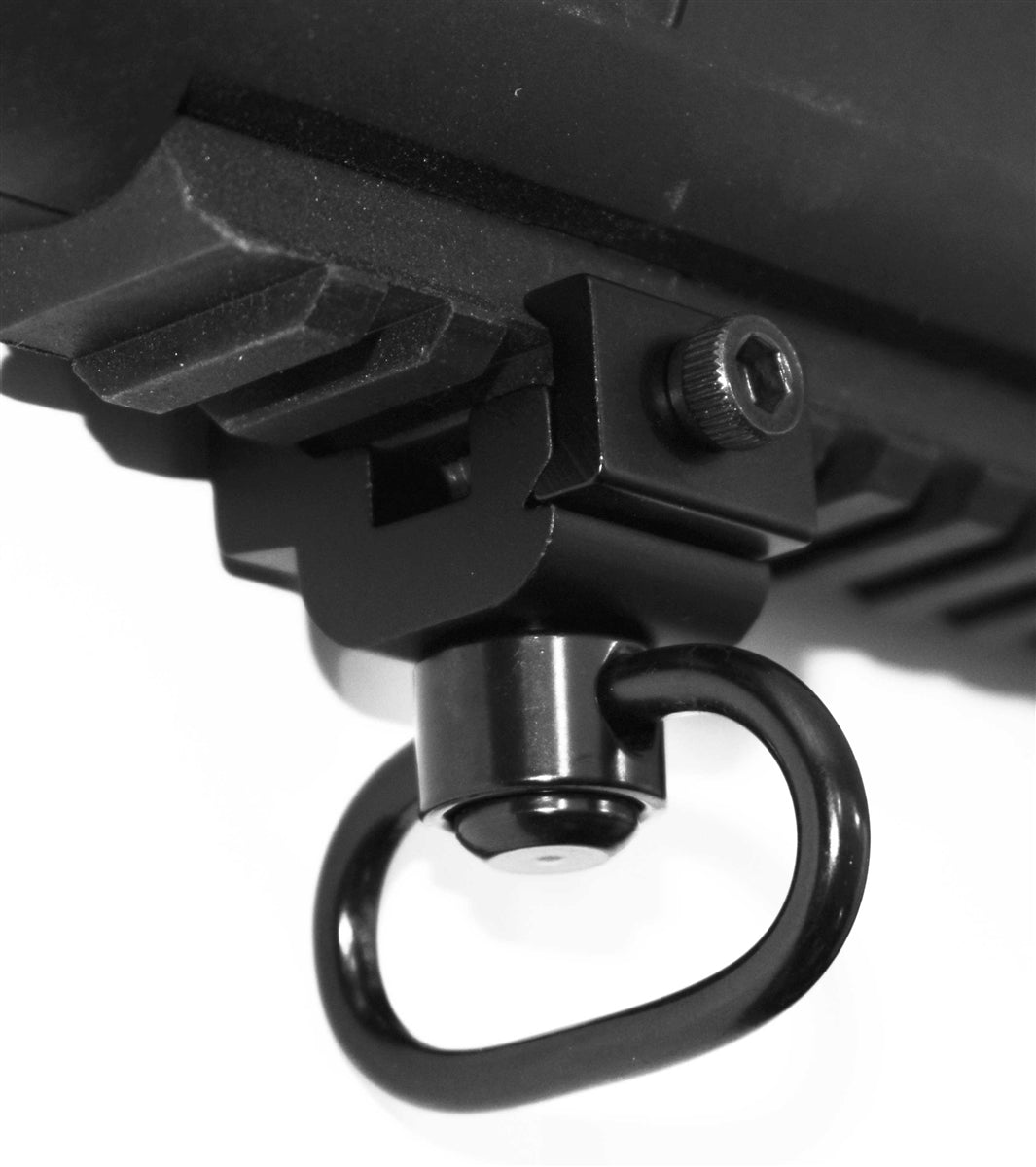 TRINITY Aluminum swivel sling adapter picatinny mounted. - TRINITY PAINTBALL