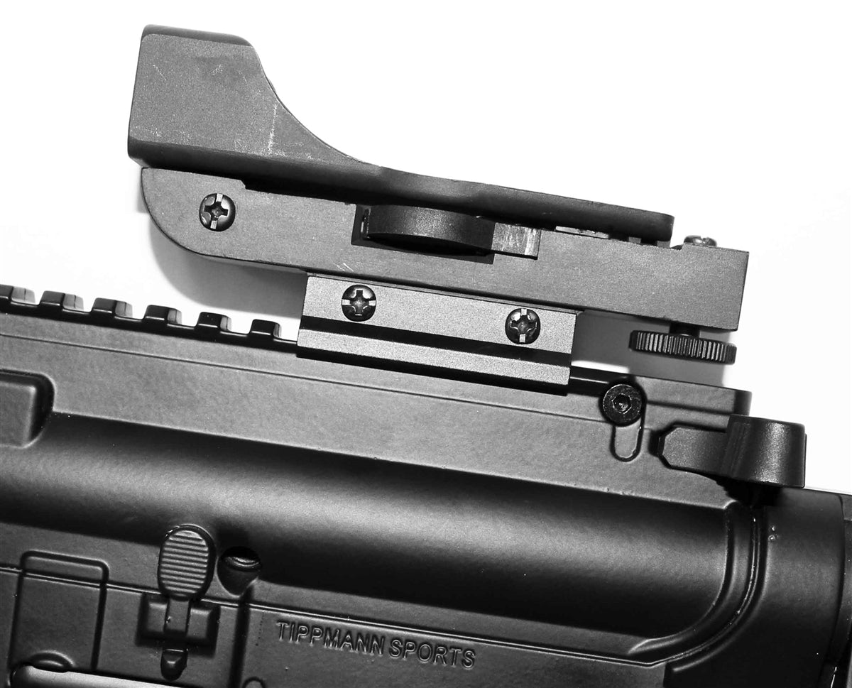 TRINITY aluminum red dot reflex sight for Tippmann TMC paintball gun.