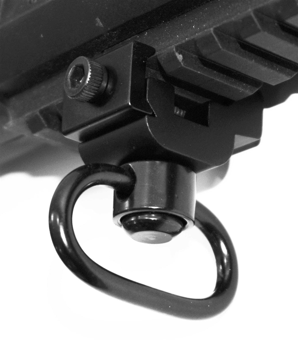 TRINITY Aluminum swivel sling adapter picatinny mounted. - TRINITY PAINTBALL