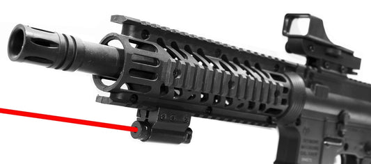 TRINITY aluminum red dot reflex sight and red laser combo for Tippmann TMC paintball gun. - TRINITY PAINTBALL