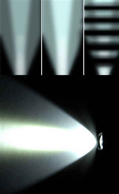 Trinity tactical 1000 lumen strobe led 5 modes flashlight weaponlight with mount compatible with tactical paintball markers.