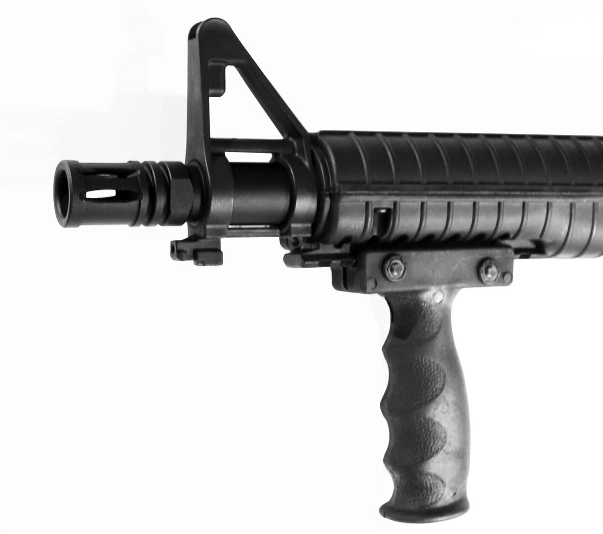 Tactical grip black for Tippmann Bravo One paintball marker. - TRINITY PAINTBALL