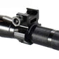 Trinity 1200 lumen strobe led flashlight picatinny mounted compatible with tactical paintball guns. - TRINITY PAINTBALL