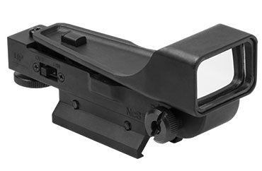 polymer red dot sight for tactical paintball guns.