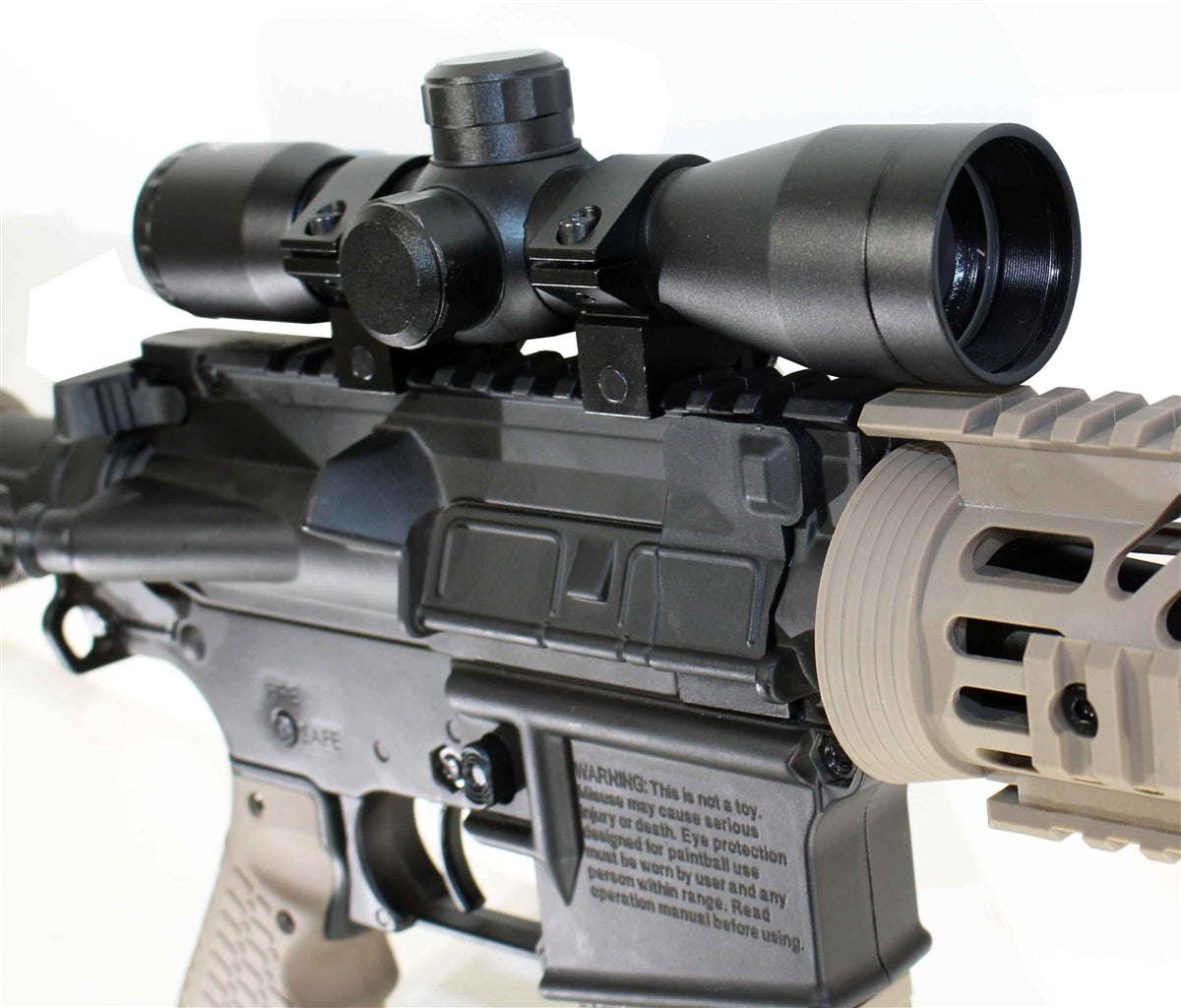 TRINITY 4X32 tactical scope for Tippmann Tmc paintball gun.