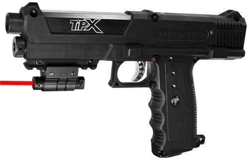 tippmann tipx paintball gun red laser sight.