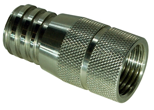 Stainless steel Co2 paintball tank adapter for home soda maker soda water.