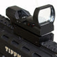 Trinity reflex sight with 4 reticles red green for Tippmann TCR paintball guns.