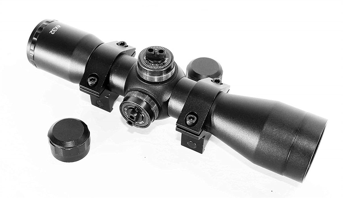 TRINITY 4X32 tactical scope for Dye Dam paintball gun. - TRINITY PAINTBALL