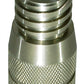 Stainless steel Co2 paintball tank adapter for home soda maker soda water.