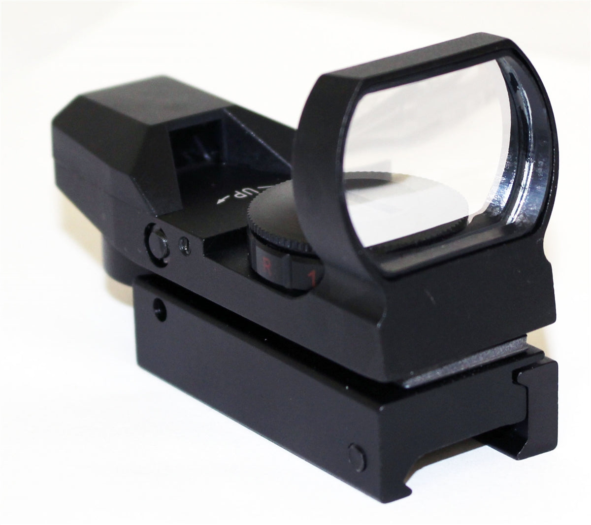 Trinity reflex sight with 4 reticles red green for Tippmann Project Salvo paintball guns.