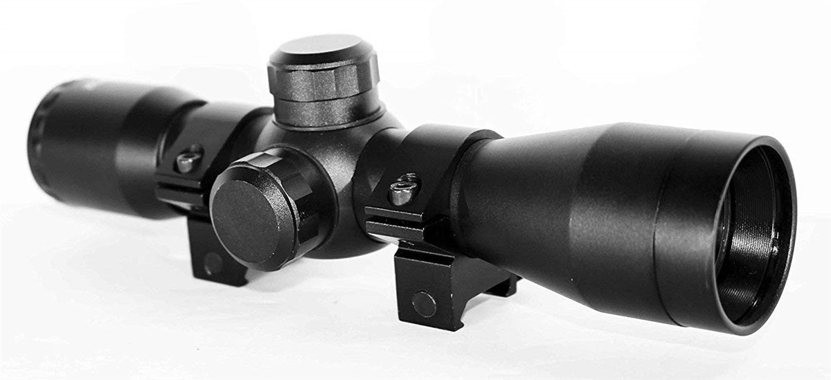 TRINITY 4X32 tactical scope for Dye Dam paintball gun.
