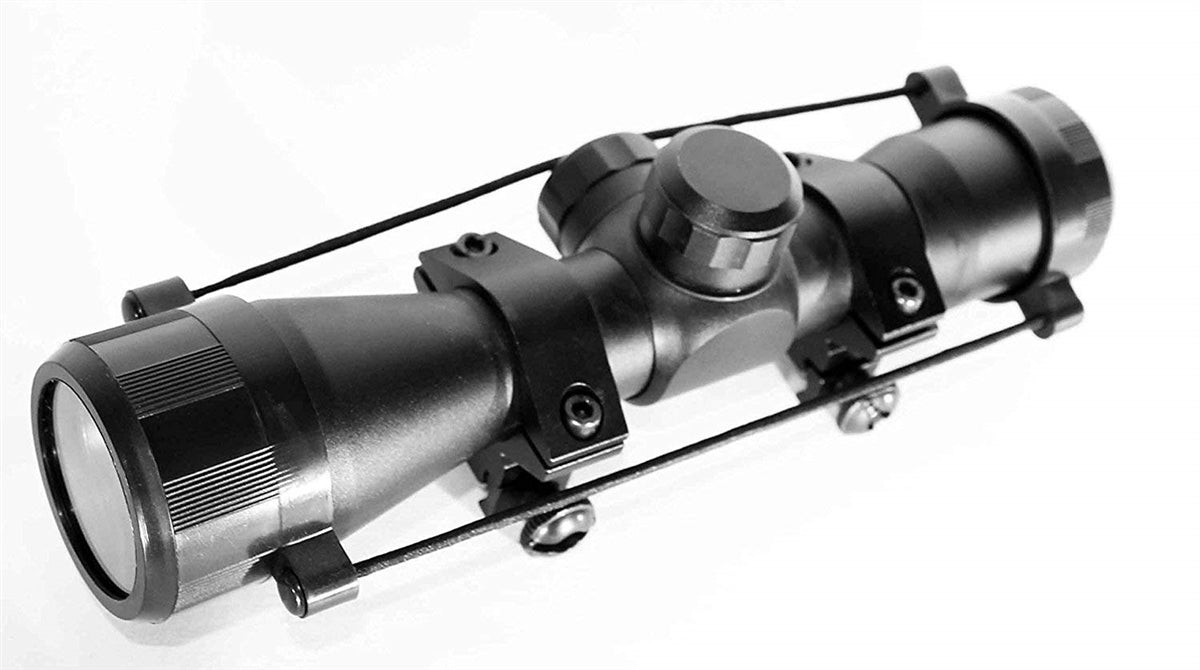 TRINITY 4X32 tactical scope for Tippmann Stormer paintball gun.