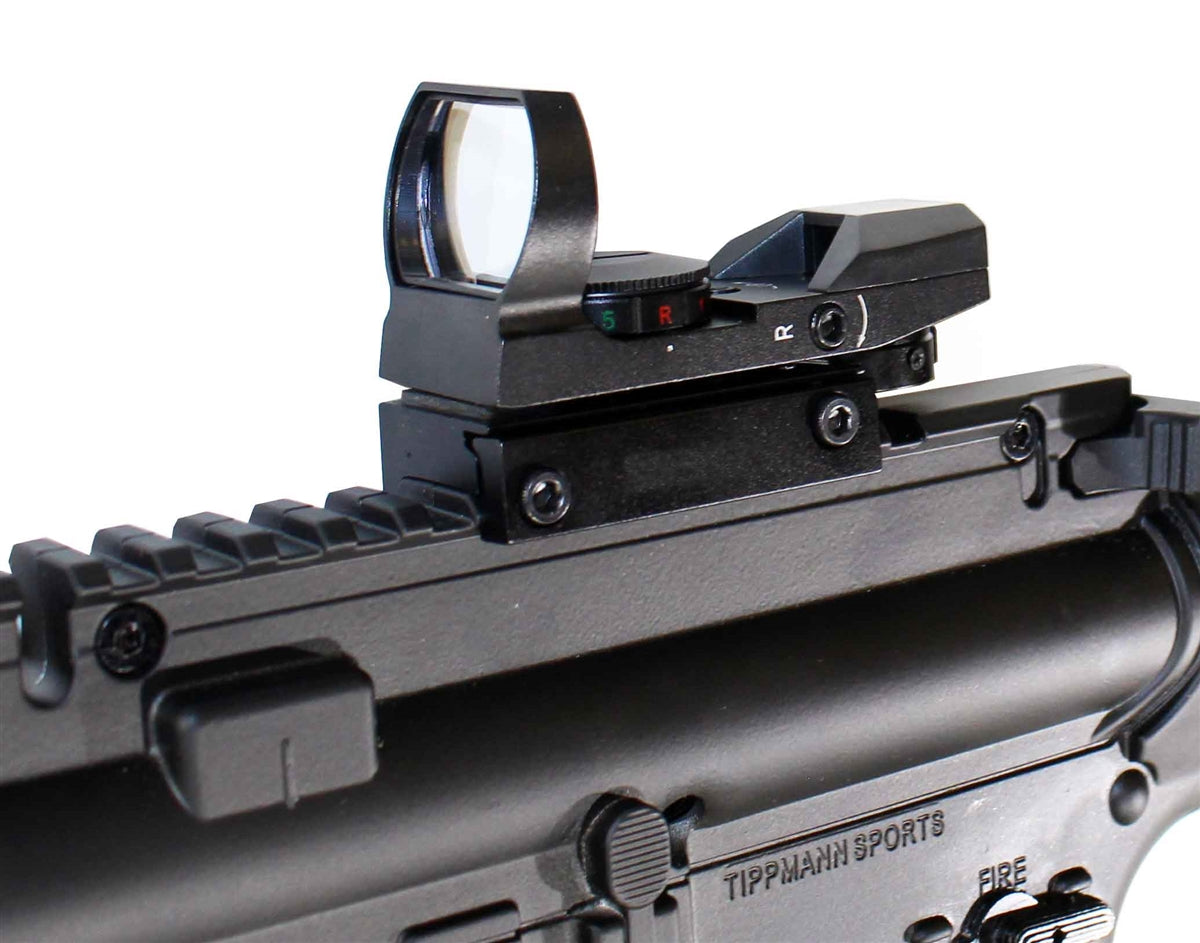 tactical reflex sight for tippmann tmc paintball gun.
