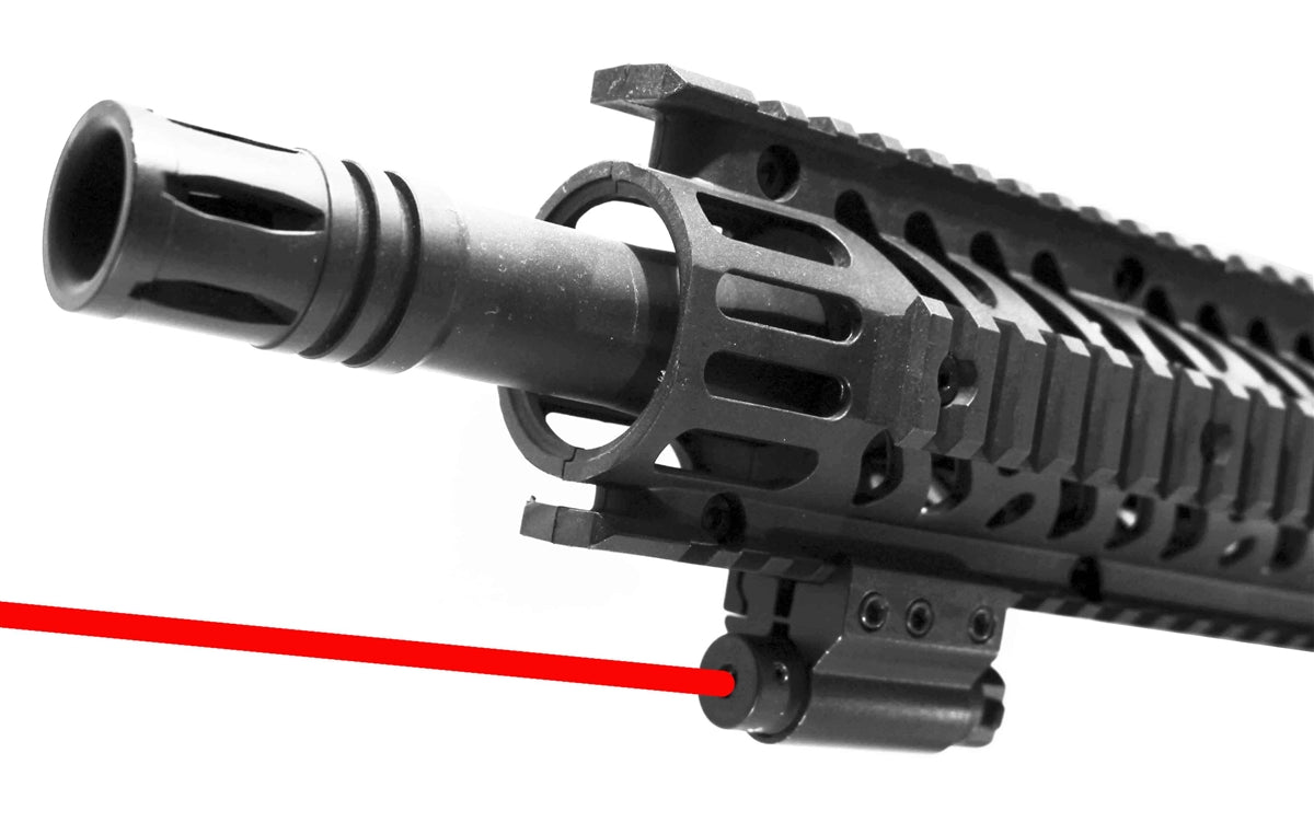 TRINITY aluminum red dot reflex sight and red laser combo for Tippmann TMC paintball gun. - TRINITY PAINTBALL